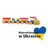 Cubika, Drewniany pociąg z trzema wagonami